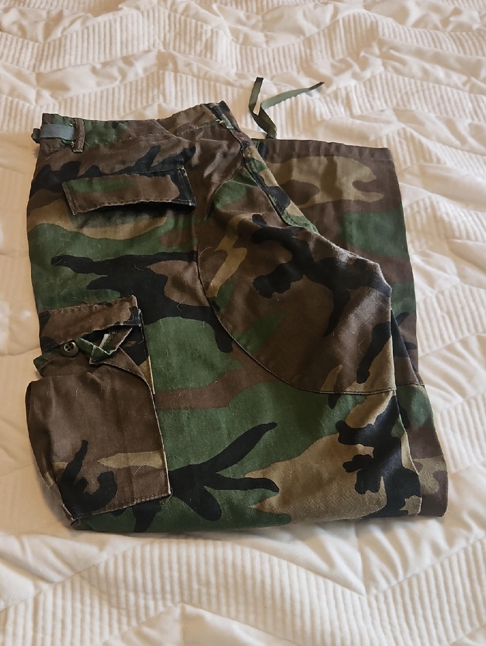 Camouflage Cargo Pants - Green Camo